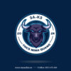 Logo Lớp Đầu Trâu Xanh Navy Dành Cho Tập Thể Năng Động