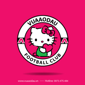 Áo thun hồng Hello Kitty Football Club dễ thương nổi bật