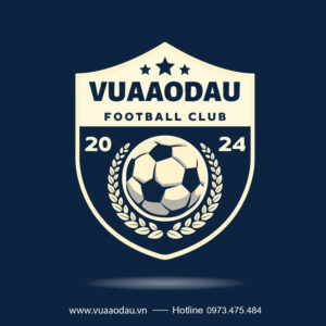 Logo Vua Áo Đấu Football Club - Xanh Navy Đậm