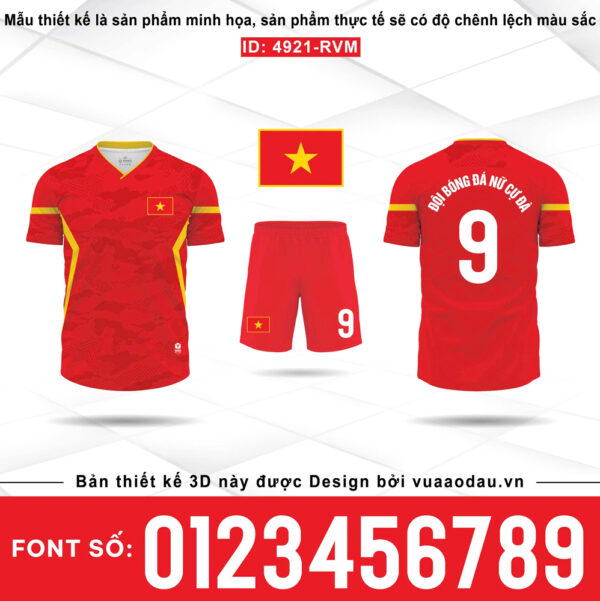 Áo Đấu Đỏ Việt Nam 2024 - Tự Hào Dân Tộc