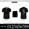 Bo Ao Bong Da Design Black Gold Streetstyle