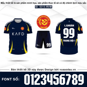Bộ quần áo thể thao nam Xanh Navy - Phối Vàng Neon nổi bật