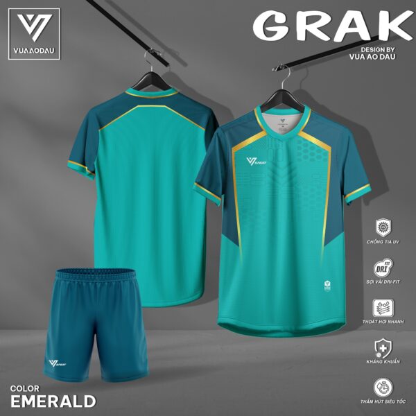 Áo thể thao GR4K – Emerald