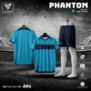 Áo Bóng Đá Phantom Màu Xanh Ngọc Xanh Biển – Năng Động & Nổi Bật