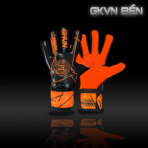 Găng Tay Thủ Môn GKVN Cam Neon - Đen | Bám Dính Vượt Trội, Chuẩn Form Thi Đấu