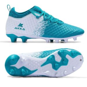 Giày đá bóng Akka Speed 2FG xanh ngọc lam - trắng năng động