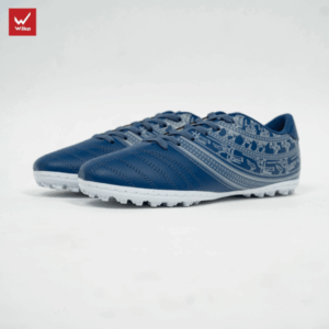 Giày đá bóng Wika Doso Xanh Navy - Đế TF bám sân cực tốt