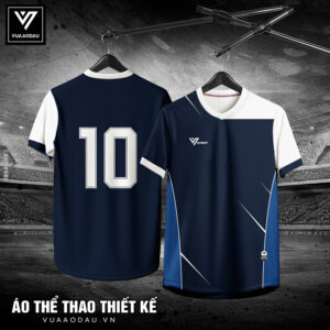 Áo Bóng Chuyền Thiết Kế Xanh Navy – Đậm Chất Thể Thao & Chuyên Nghiệp