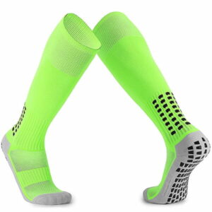 Tất thể thao chống trượt dài màu xanh neon – Nổi bật và tiện ích cho người yêu vận động