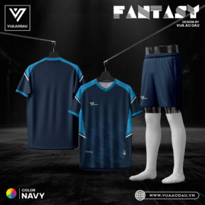 Áo Đấu Fantasy - Xanh Navy Cá Tính & Sành Điệu