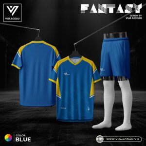 Áo Bóng Đá Fantasy Màu Xanh - VAD44