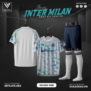 Áo Đấu Inter Milan Sân Khách 2025-2026 Màu Trắng