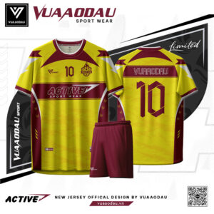 Áo Thể Thao Active Sport Vàng – Vua Áo Đấu