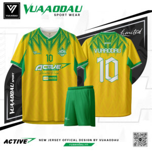 Áo Bóng Đá Active 4 Màu Vàng Xanh Nổi Bật, Cá Tính – Thiết Kế Năng Động Cho Tinh Thần Chiến Đấu