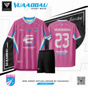 Áo Đấu Vua Áo Đấu FC TW 2024 - Màu Hồng Tím