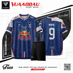 Áo Bóng Đá Tias Xanh Navy Red Bull – Mạnh Mẽ & Chuyên Nghiệp