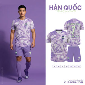 Áo Đội Tuyển World Cup 2026 Hàn Quốc – Tím Hoa Thời Thượng, Cá Tính Nổi Bật