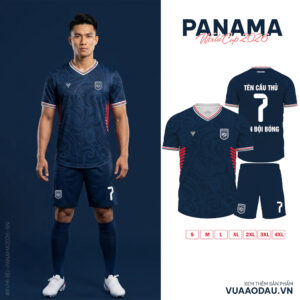 Áo Đội Tuyển World Cup 2026 Panama Xanh Navy - Thể Thao Hiện Đại, Phong Cách Mạnh Mẽ
