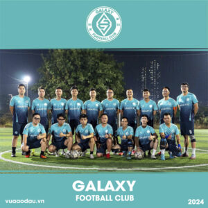 Đồng phục bóng đá Galaxy Football Club màu xanh lam – Sự lựa chọn cho đội bóng trẻ trung, hiện đại