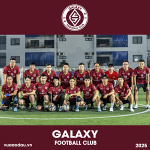 Áo đấu Galaxy FC đỏ rượu vang – Sang trọng và nhiệt huyết