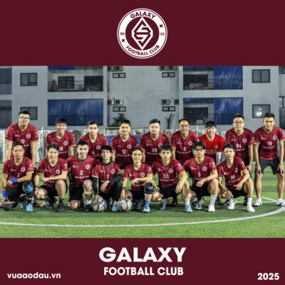 Áo đấu Galaxy FC đỏ rượu vang – Sang trọng và nhiệt huyết