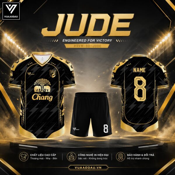 Áo Bóng Đá Không Logo JUDE (10 Màu)